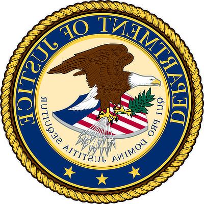 U.S. Deptartment of Justice logo